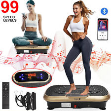 Power Vibration Plate Vibrating Machine Platform Exercise Body Shaker Massager