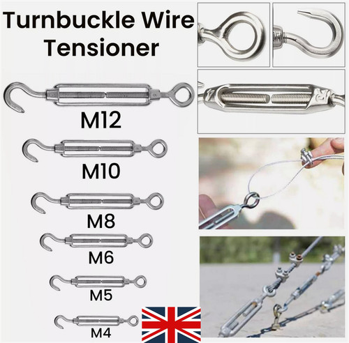 M10 m12 turnbuckle - m5,