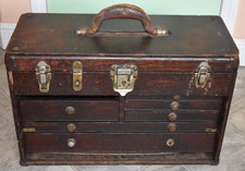 VINTAGE UNION 7 DRAWER OAK