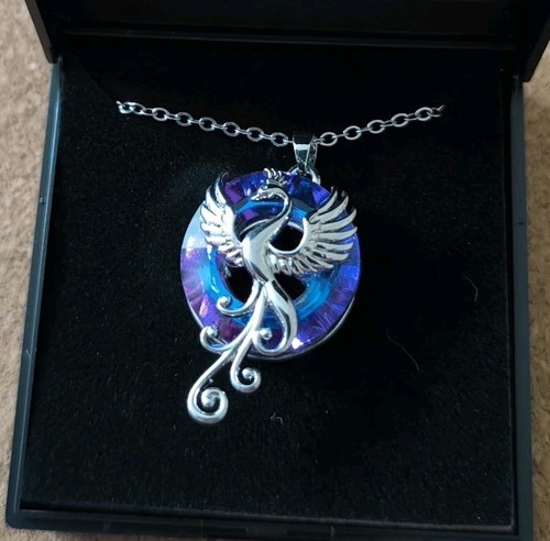 Colourful phoenix and purple - colourful,