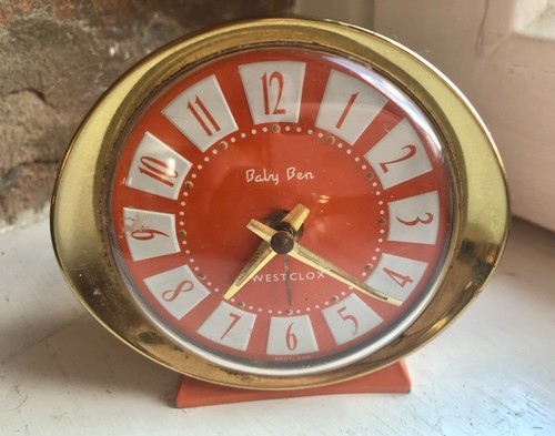 Vintage baby ben westclox - vintage,