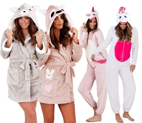 Ladies soft cosy animal - soft,