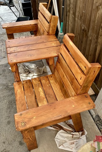 Pallet furniture made - made, to