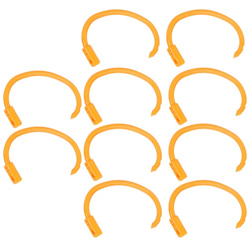 10pcs nylon bull nose ring - 10pcs,