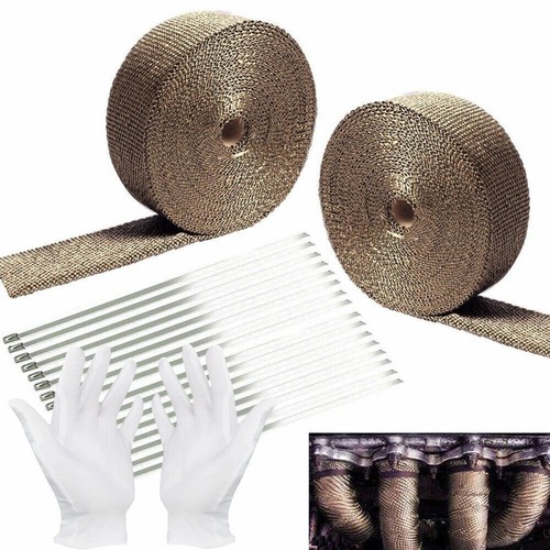 Rolls titanium pipe header - titanium,