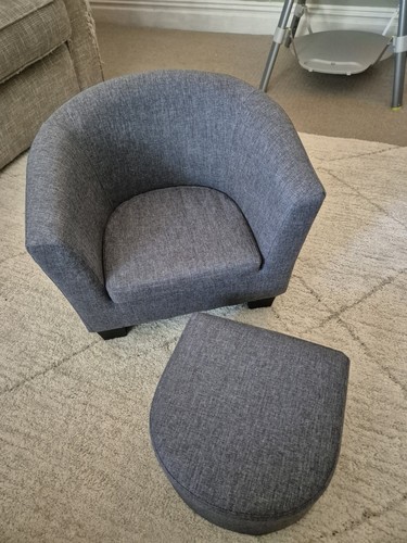 Kids dunelm grey tub armchair - kids,