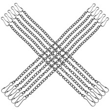  10 Pcs Large Picture Hangers Hanging Basket Chains for Billboards