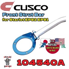 CUSCO Oval Shaft Front Strut Bar Toyota Starlet EP91 EP82 104 540 A 104540A