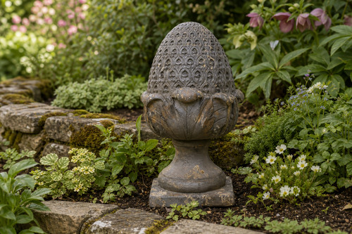 Large stone effect - effect, acorn