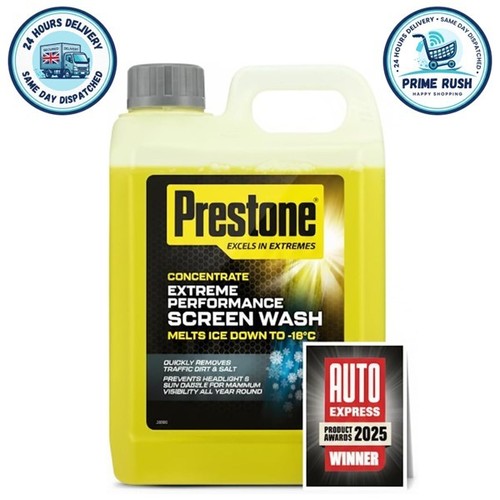 Prestone screen wash for cars - prestone,