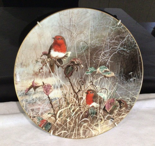 Coalport winter robins - coalport,
