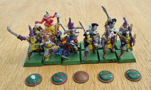 Dark elf warriors 1990s - 12,