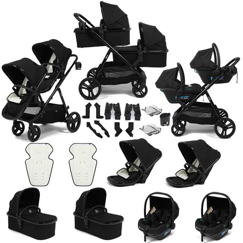 Double pushchair travel - double,