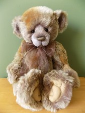 Charlie Bears WILLIAM III / 3rd 20" Plumo Bear NEW with TAGS 2010 Collection