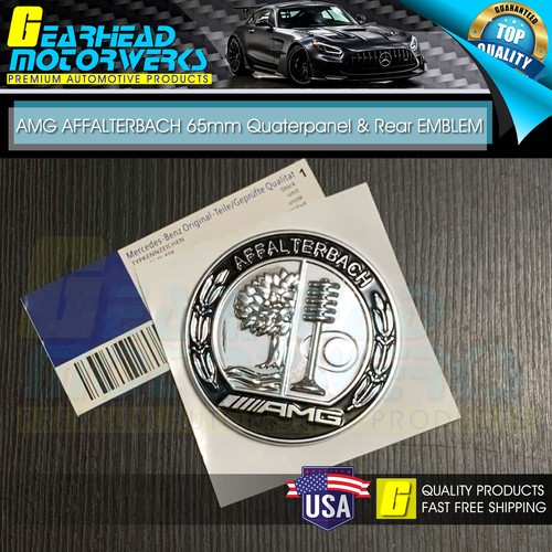 Amg affalterbach metal emblem - amg,