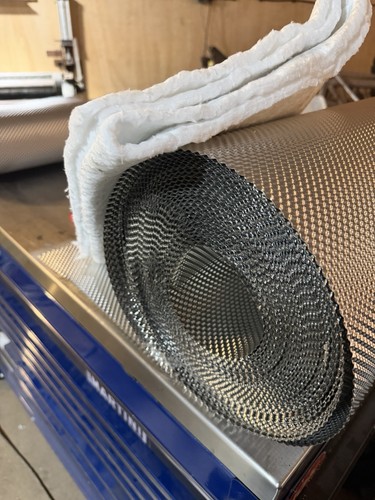 Exhaust insulation heat - heat, wrap
