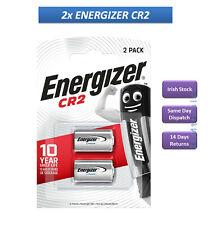 2x Energizer CR 2 , CR2 Photo Lithium 3v Batteries- Camera , Alarm, sensor 0425
