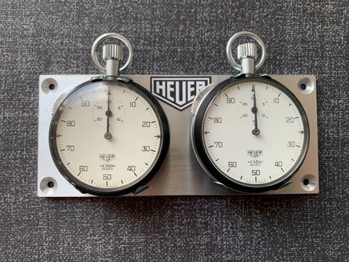 Vintage heuer dembo - heuer, stopwatch