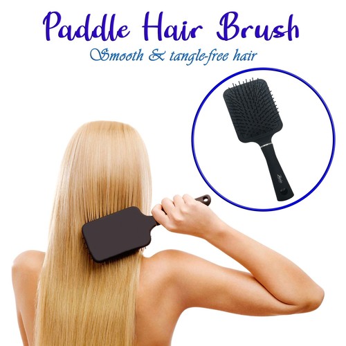 Paddle hair brush tangle - hair, tangle-free