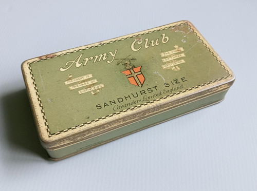 Vintage army club cigarette - club,