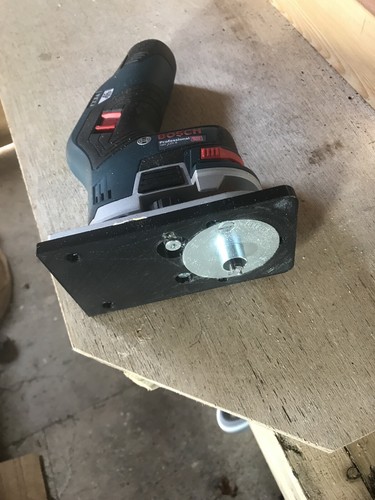 Sub base plate for bosch - base, gkf