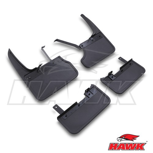 Black mud flaps kit - black, mudflaps