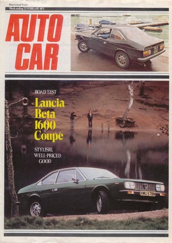 Lancia beta coupe 1600 - beta,