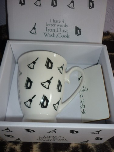 Ceramic sentiment mug - sentiment,