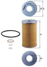 OIL FILTER OX 47D KNECHT