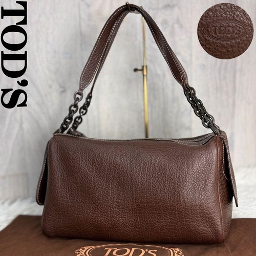 Tod logo leather - tod's,