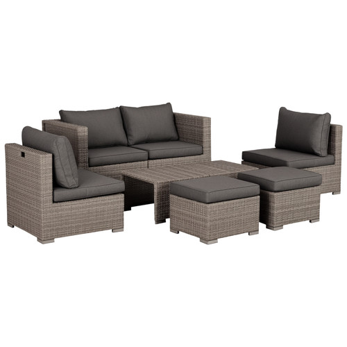 Outsunny 8pc outdoor patio - 8pc,