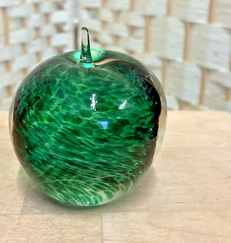 Vintage apple paperweight - vintage,