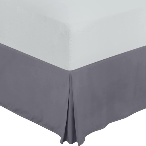 Drop bed skirt pleated - ,