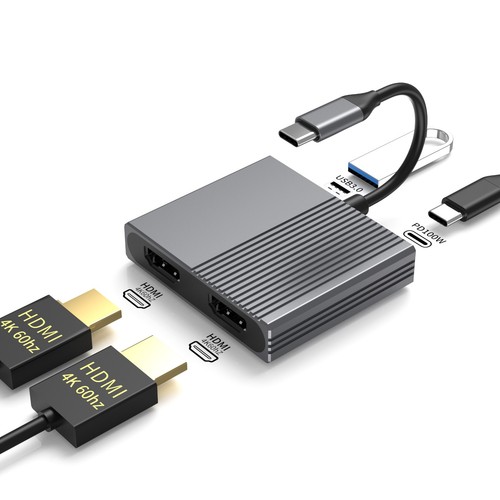 Docking station usb c - 4, station–usb