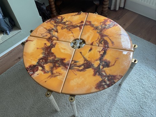 Antique marble look circular - antique, 4