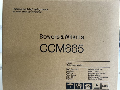 Bowers wilkins ccm665 - bowers, &