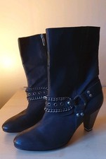 Tamaris Women's Black Leather