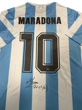 Diego Maradonna Soccer Signed