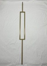 Metal gold rectangular - metal,