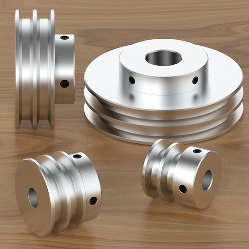 Double grooved pulley - double,