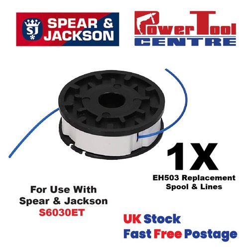 Spool line for spear - &,