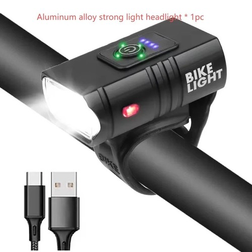 Led mountain bike light usb - led,