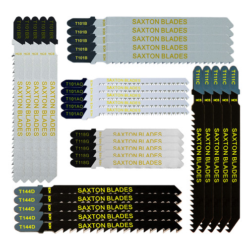 Saxton 30pc shank jigsaw - shank,