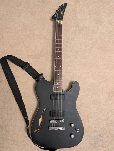 Dark defender electric guitar - defender,