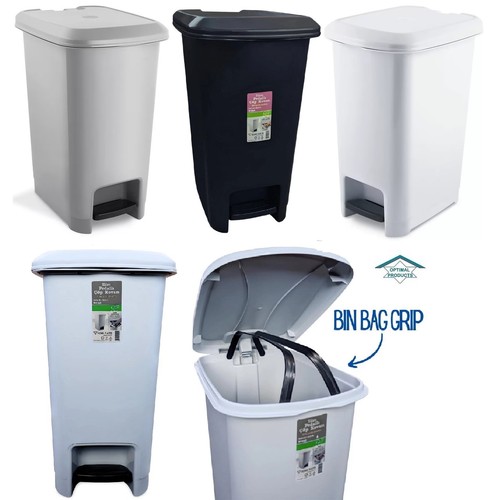 Slim plastic lidded foot - lidded,