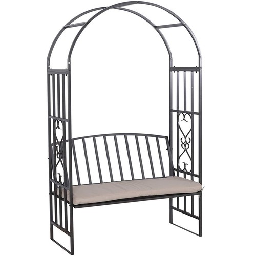 Decorative black metal - metal, rose