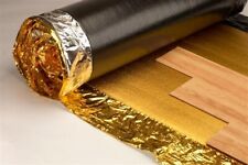 5mm Sonic Gold Acoustic Underlay For Wood or Laminate Flooring & Heat Insulation