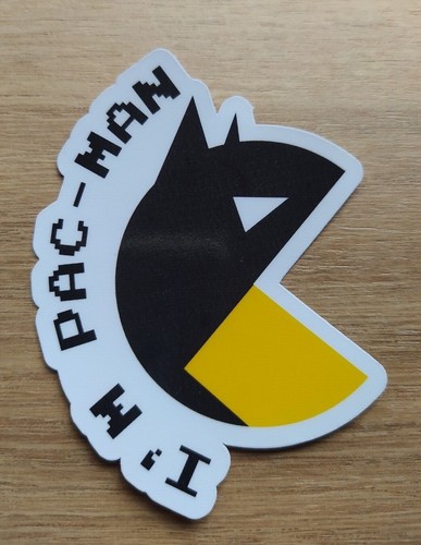Inspired pac batman sticker - ,