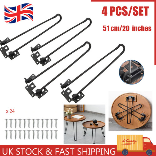 4pcs folding table - 4pcs, metal