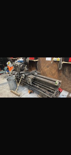 Metal lathe 1960s - metal,